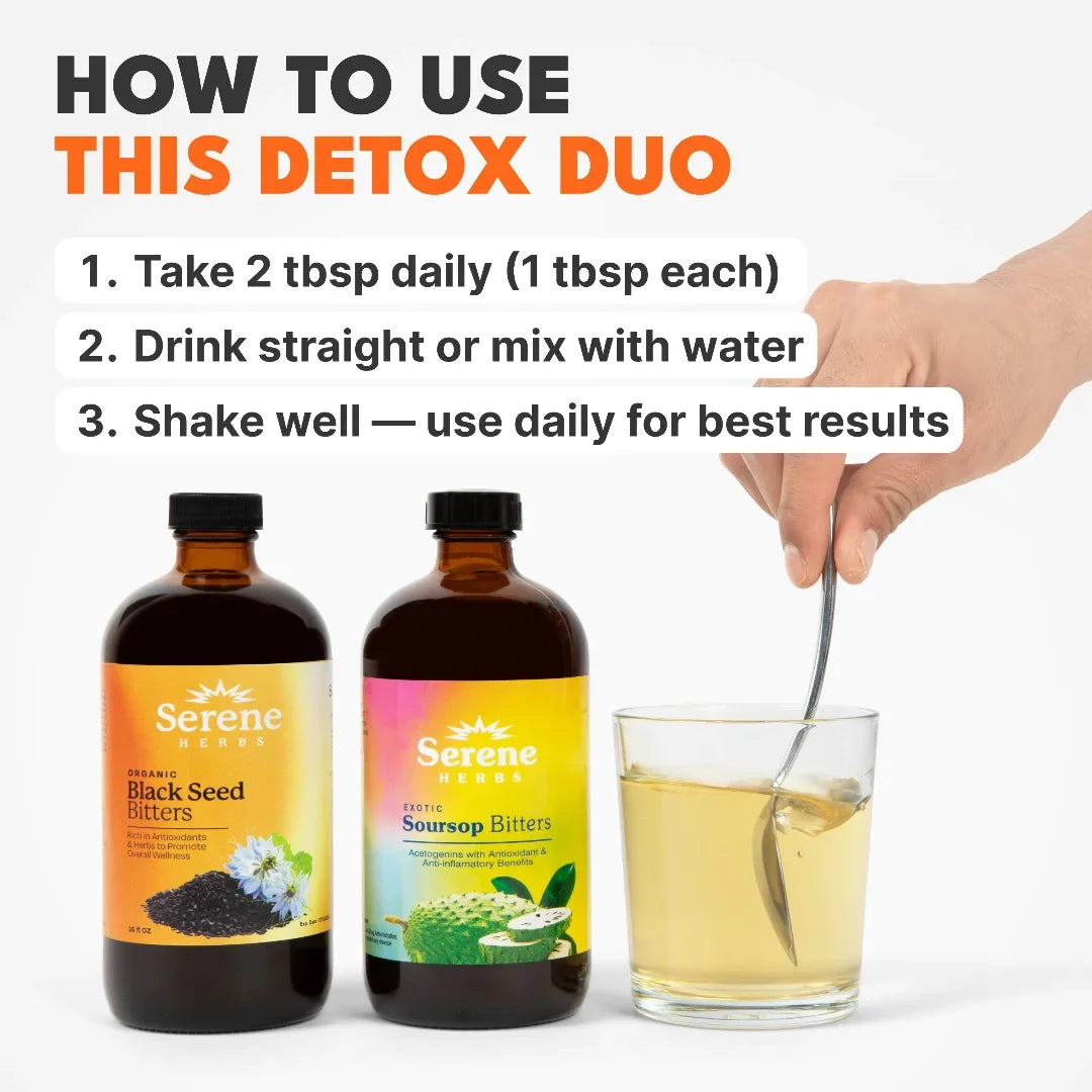 Soursop Bitters & Black Seed Bitters Bundle