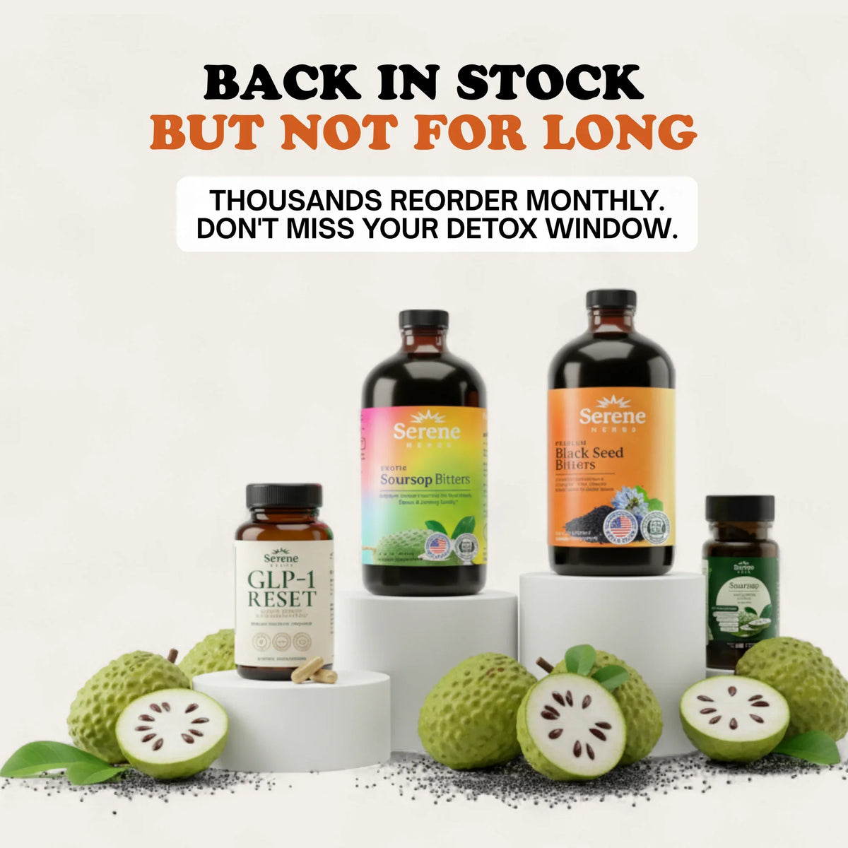 Soursop Bitters & Black Seed Bitters Bundle