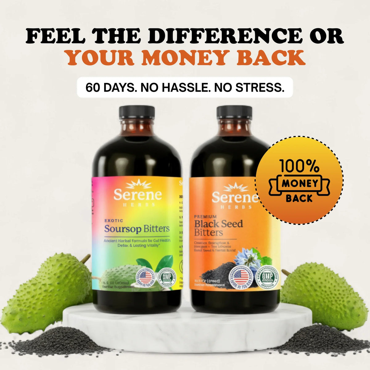 Soursop Bitters & Black Seed Bitters Bundle